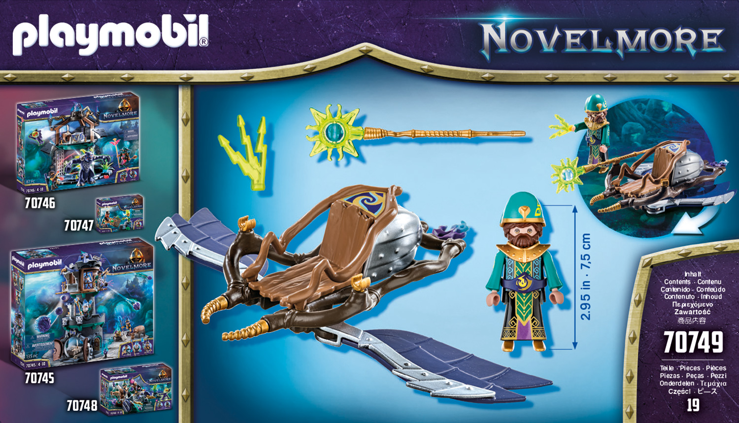 Playmobil: Novelmore - Violet Vale Magier der Lüfte Playmobil: Novelmore - Violet Vale Magier der Lüfte