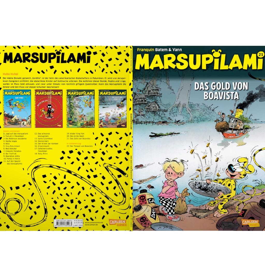 Marsupilami Bd.21: Das Gold von Boavista 