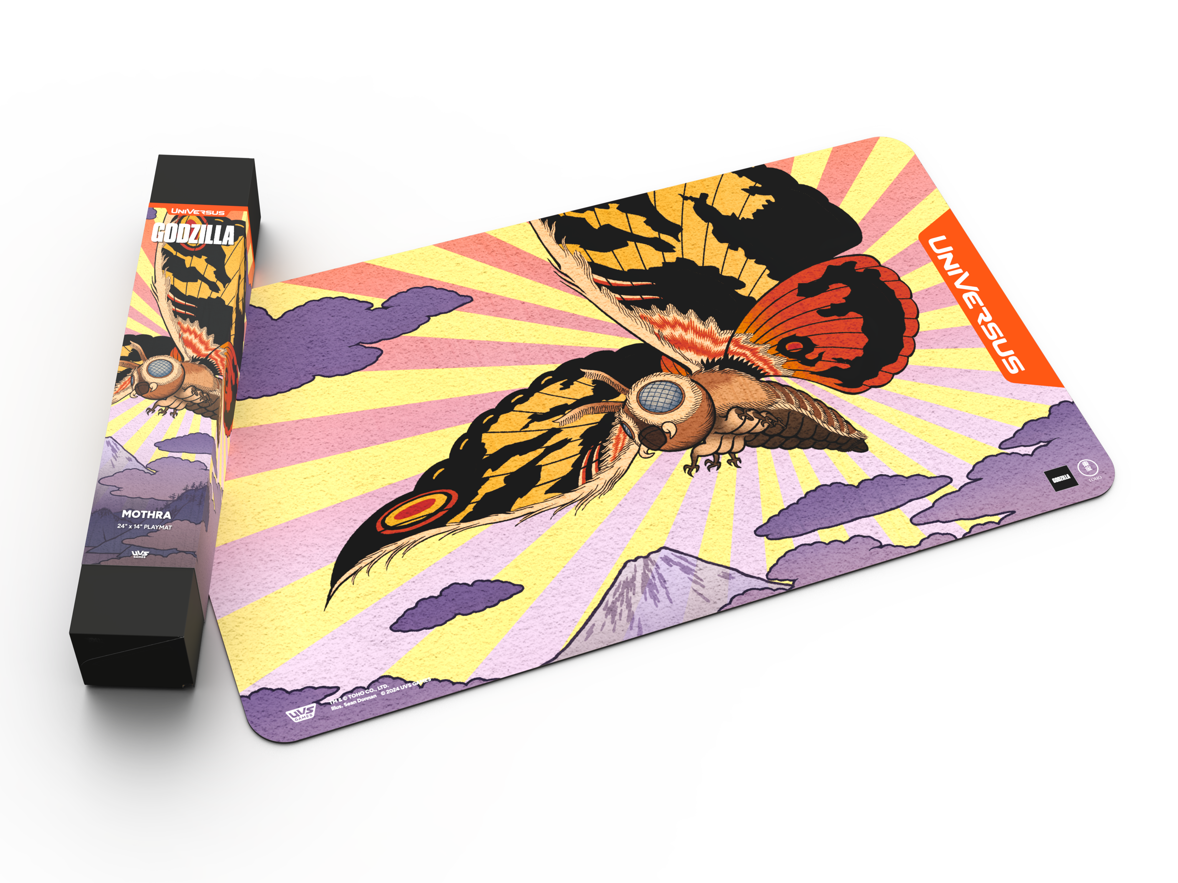 Universus CCG: Playmat Godzilla "Mothra"