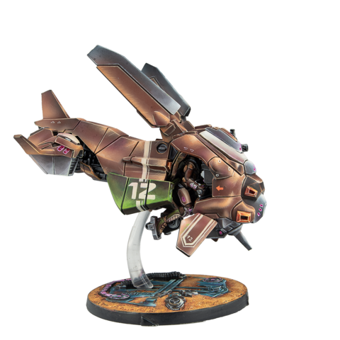 Infinity: Haqqislam - Haytham Aero-unit Mecha, Modell, Miniatur, Braun, Grün
