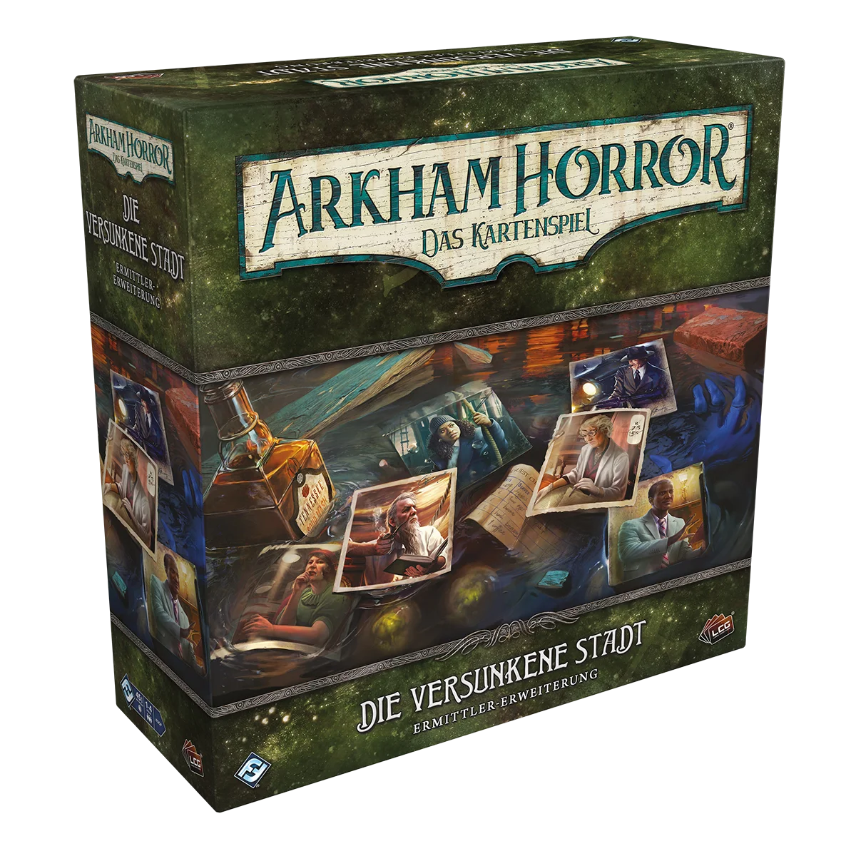 Arkham Horror LCG dt.: Die versunkene Stadt Ermittler-Erweiterung Arkham Horror LCG dt.: Die versunkene Stadt Ermittler-Erweiterung