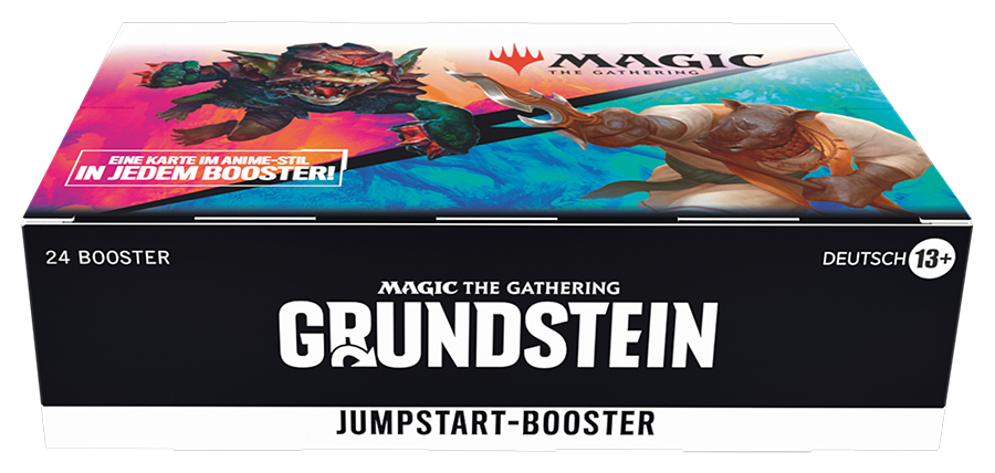 Magic CCG dt.: Grundstein Jumpstart-Booster Display Magic CCG dt.: Grundstein Jumpstart-Booster Display
