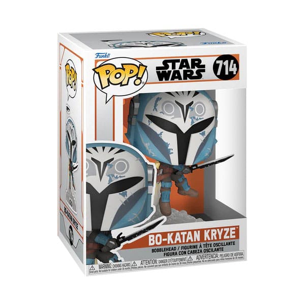 Star Wars: POP Bo Katan Kryze with Darksaber/Jetpack (714) Star Wars: POP Bo Katan Kryze with Darksaber/Jetpack (714)