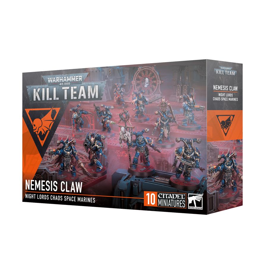 Nemesis Claw, Night Lords, Chaos Space Marines, Warhammer, Kult Miniaturen