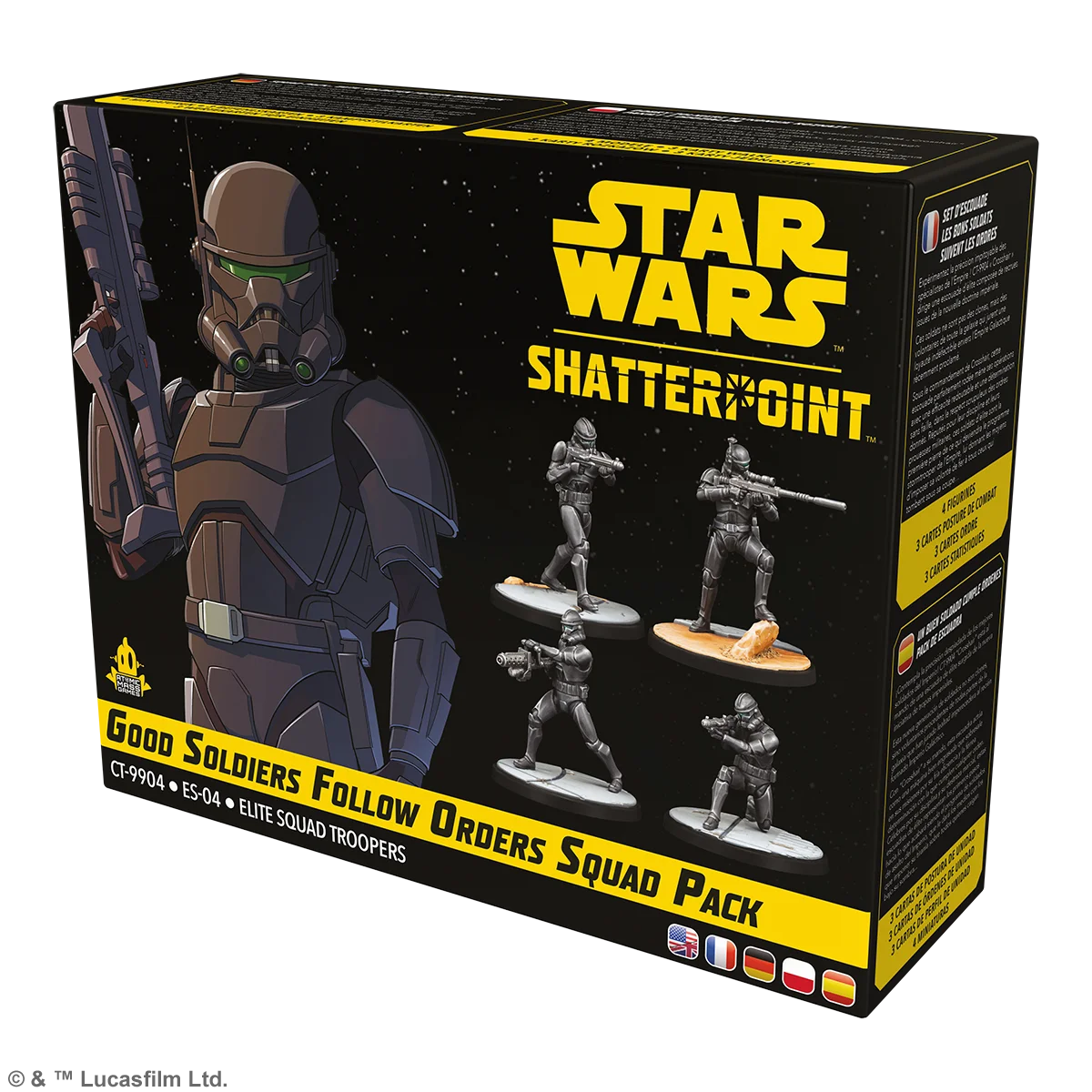 Star Wars: Shatterpoint - Good Soldiers Follow Orders Squad Pack Star Wars: Shatterpoint - Good Soldiers Follow Orders Squad Pack