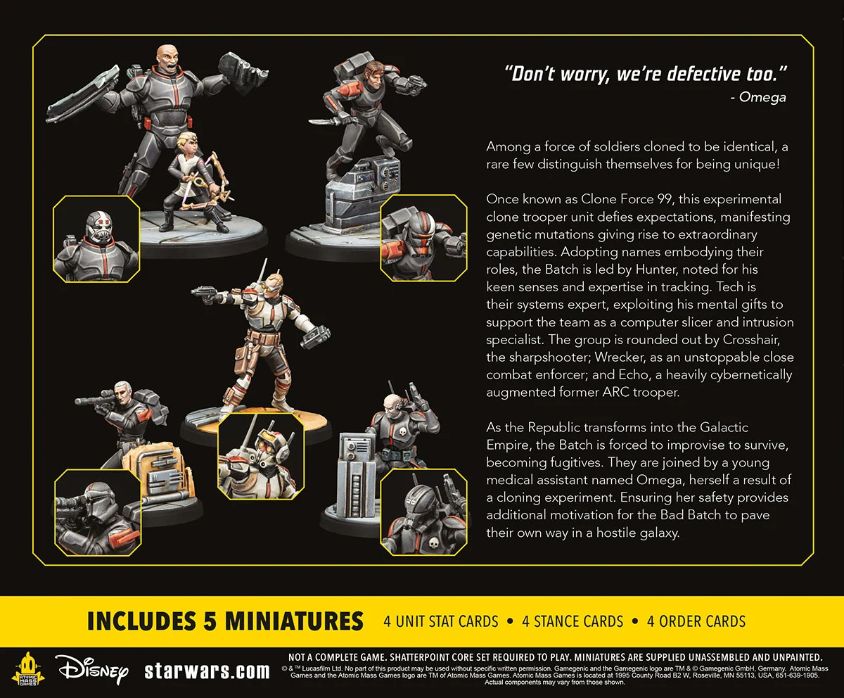 Star Wars: Shatterpoint - Clone Force 99 Star Wars: Shatterpoint - Clone Force 99