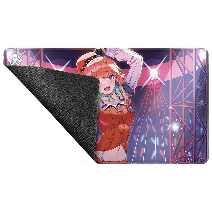 illustration, anime, stage costume, orange top, concert