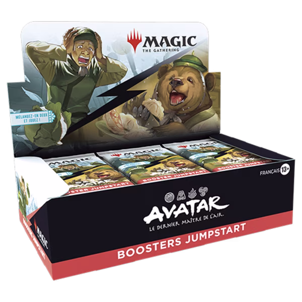 Magic CCG dt.: Avatar - Der Herr der Elemente Jumpstart-Booster Display Magic CCG dt.: Avatar - Der Herr der Elemente Jumpstart-Booster Display