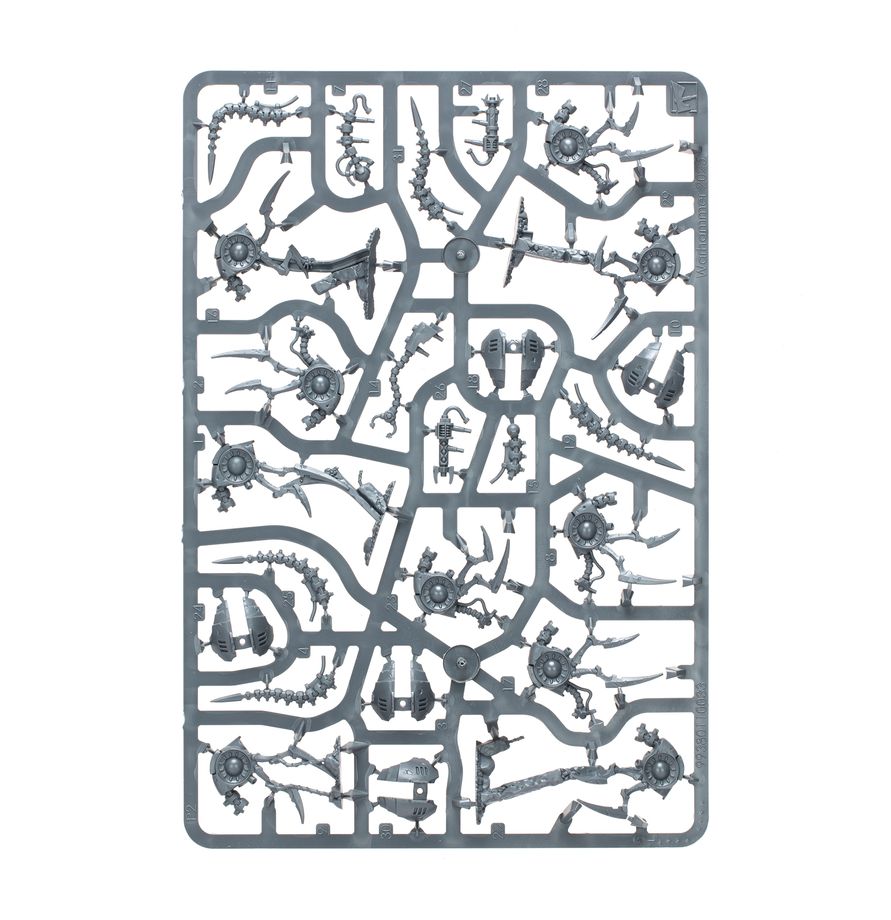 Warhammer 40k: Kill Team - Canoptek Circle Miniatur, Sprues, Modelbaukasten, Kunststoff, Grau