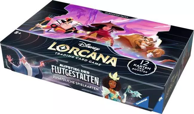 Lorcana TCG: Aufstieg der Flutgestalten - Booster Display (Kapitel 2) Lorcana TCG: Aufstieg der Flutgestalten - Booster Display (Kapitel 2)