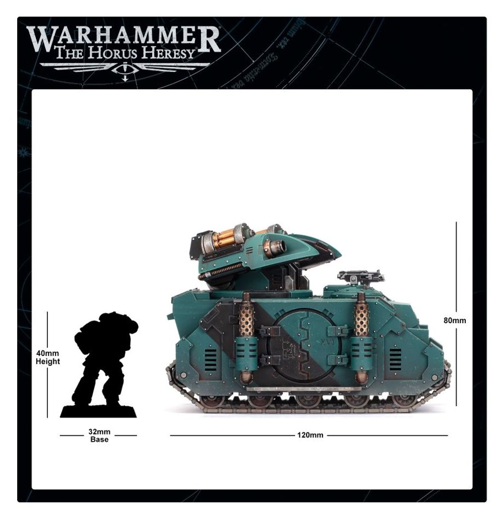 Horus Heresy: Legiones Astartes - Scorpius Missile Tank Horus Heresy: Legiones Astartes - Scorpius Missile Tank