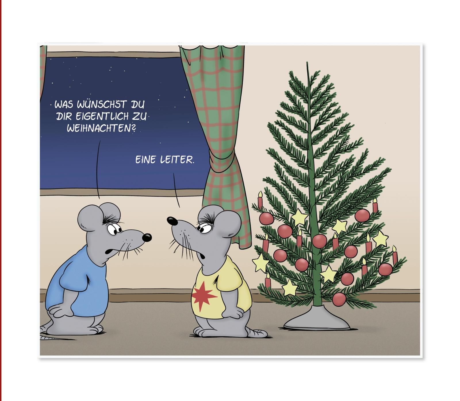 Maus, Weihnachten, Weihnachtsbaum, Tischdeko, Vielzahl