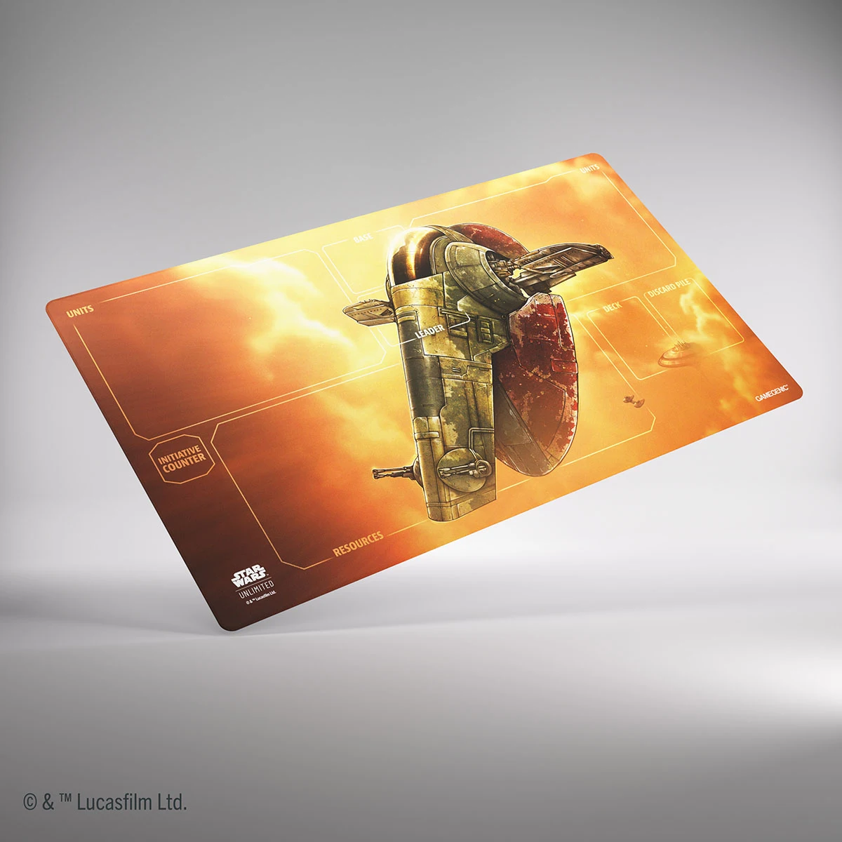 Star Wars Unlimited CCG: Supply - Game Mat Fett's Firespray