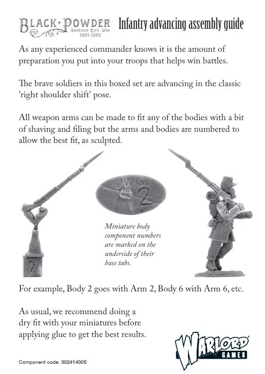 Black Powder: American Civil War Infantry Regiment Advancing
