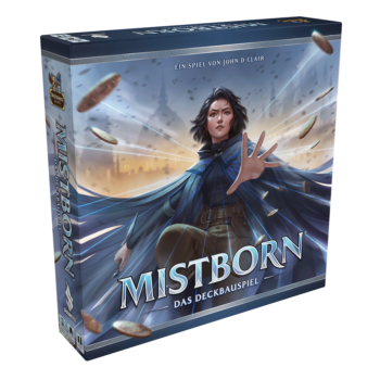 Mistborn - Das Deckbauspiel Kartonspiel, Mistborn, Deckbuilding, Heldin, Kampfrüstung