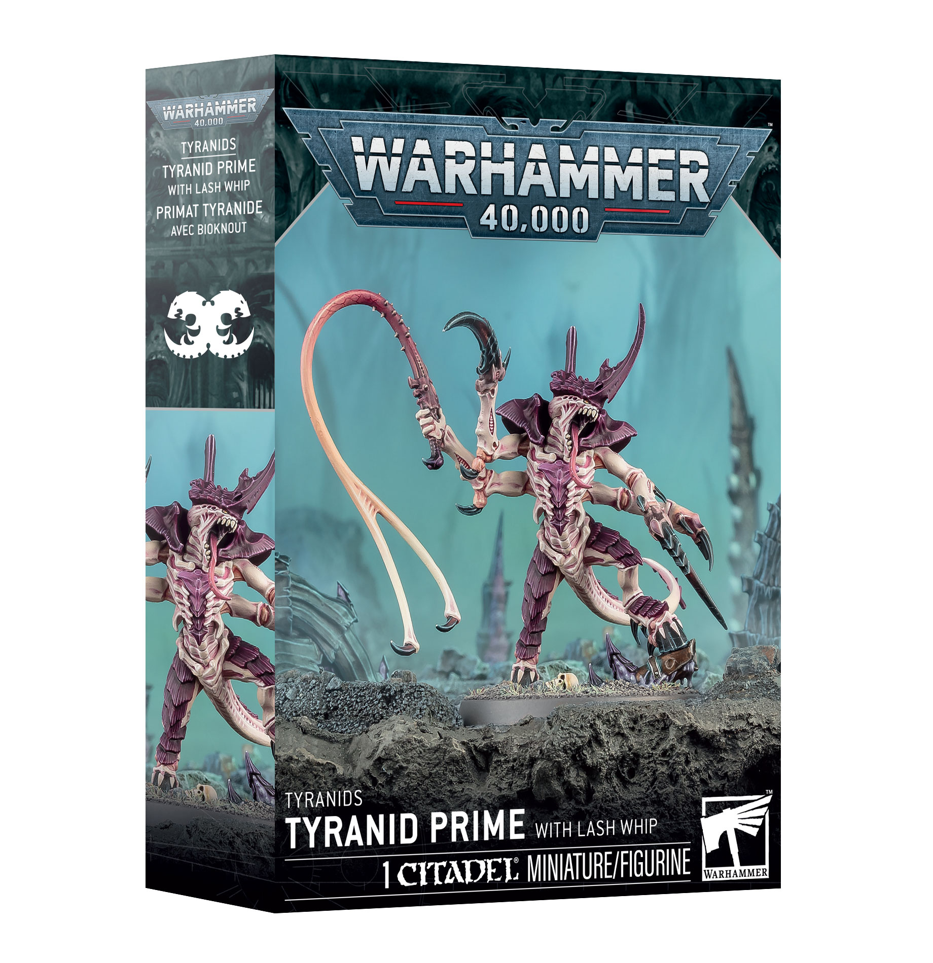 Tyranid Prime, Tyranids, Miniature, Warhammer 40,000, mit Peitsche