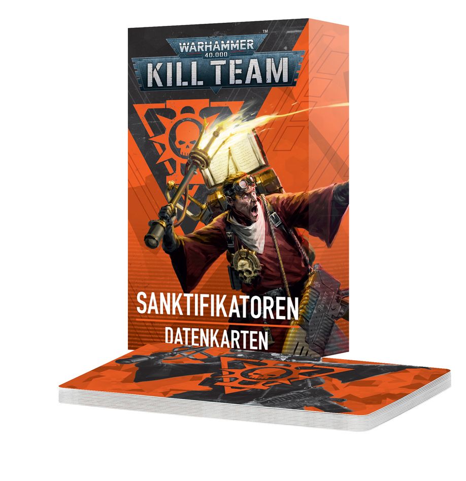 Warhammer 40K: Kill Team - Datacards Sanctifiers dt. Warhammer 40K: Kill Team - Datacards Sanctifiers dt.