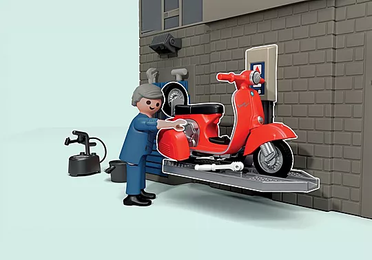 Playmobil: Vespa Garage Playmobil: Vespa Garage