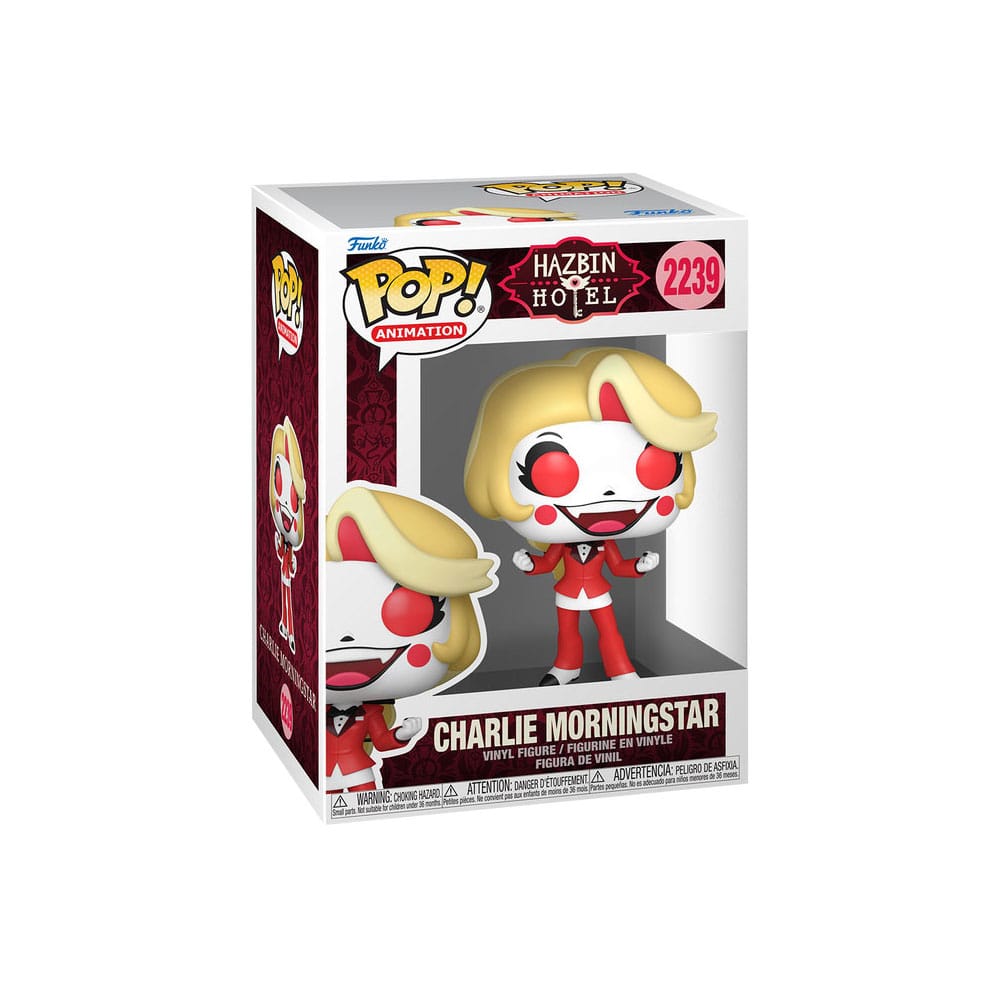 Hazbin Hotel: POP Charlie Morningstar (2239) Funko Pop, Charlie Morningstar, Vinylfigur, Hazbin Hotel, Rotes Kostüm