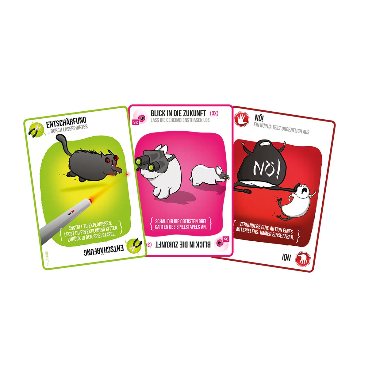 Exploding Kittens dt. - 10-Jahre-Jubiläumsedition (Metallbox)