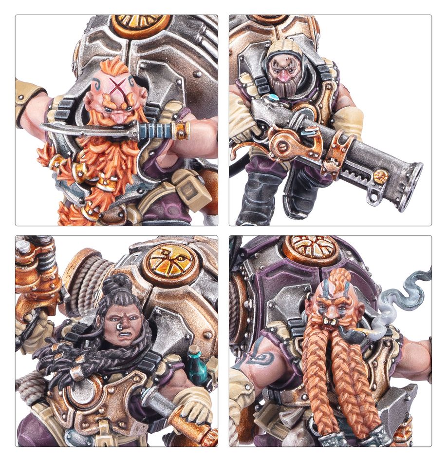 Age of Sigmar: Kharadron Overlords - Vongrim Harpoon Crew Age of Sigmar: Kharadron Overlords - Vongrim Harpoon Crew