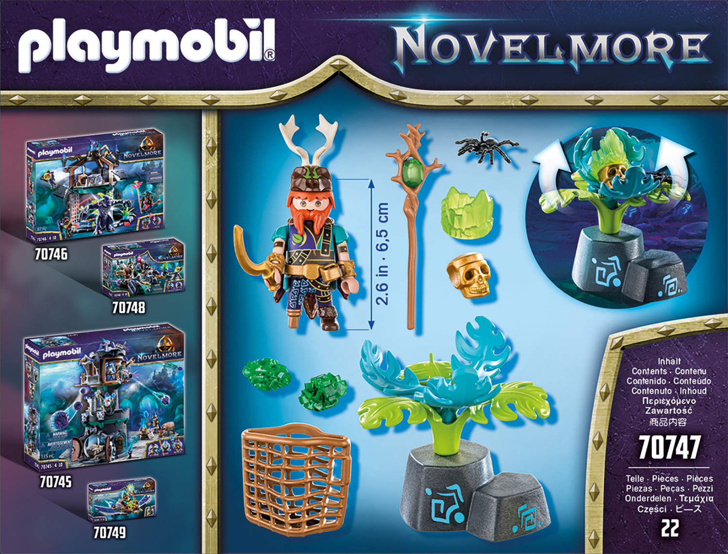 Playmobil: Novelmore - Violet Vale Magier der Pflanzen