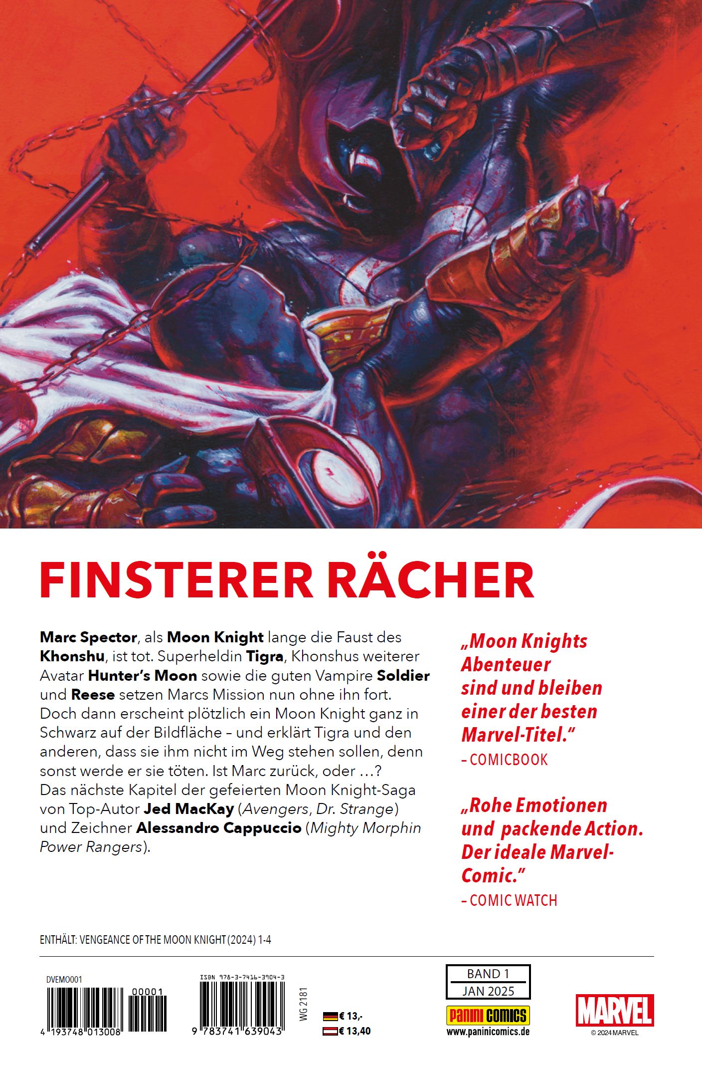 Moon Knight - Die Rache von Moon Knight Bd.1: Ritter der Finsternis