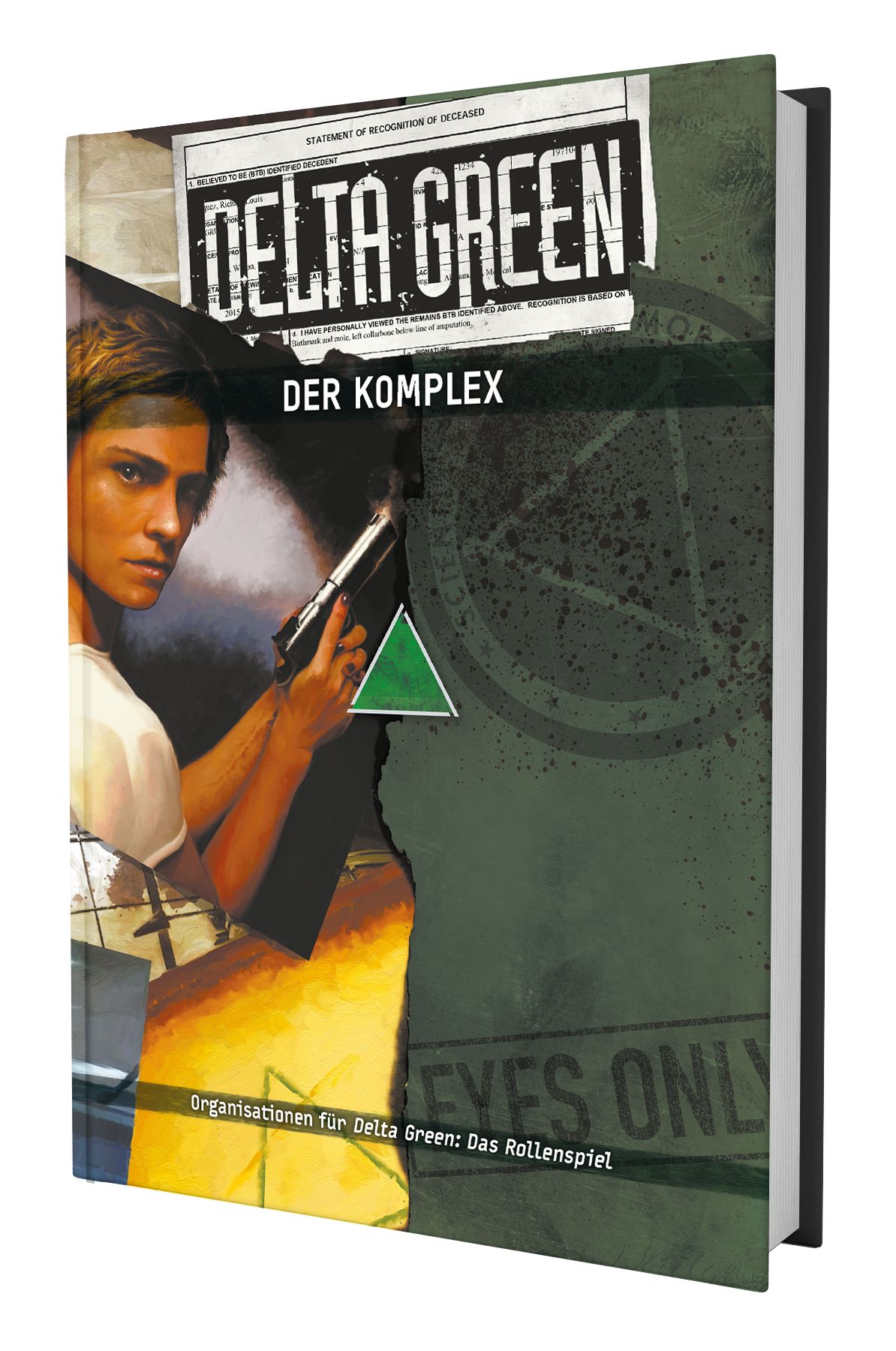 Delta Green RSP: Der Komplex Comic, Satire, Delta Green, Book, Cover art