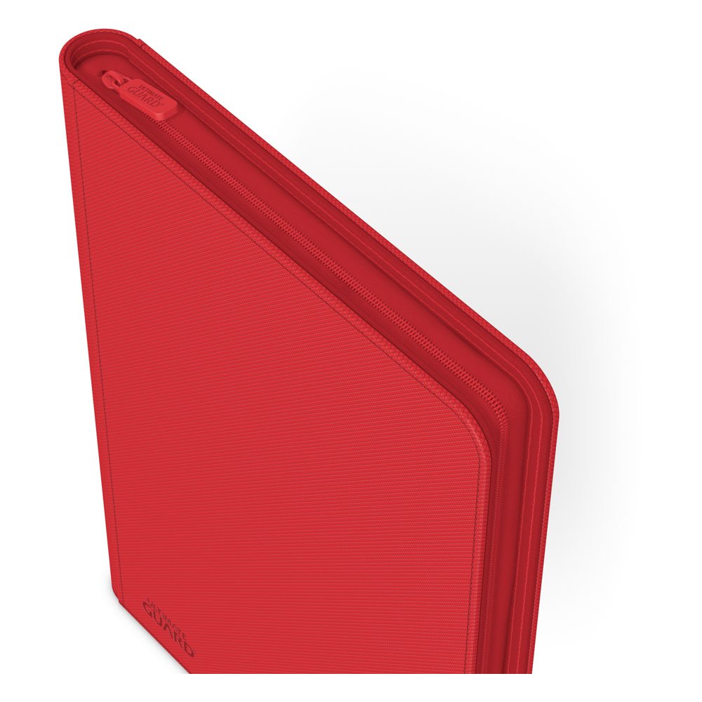 Ultimate Guard: Zipfolio Xenoskin 18-Pocket rot rot, reissverschluss, Geldbörse, Hülle, rot