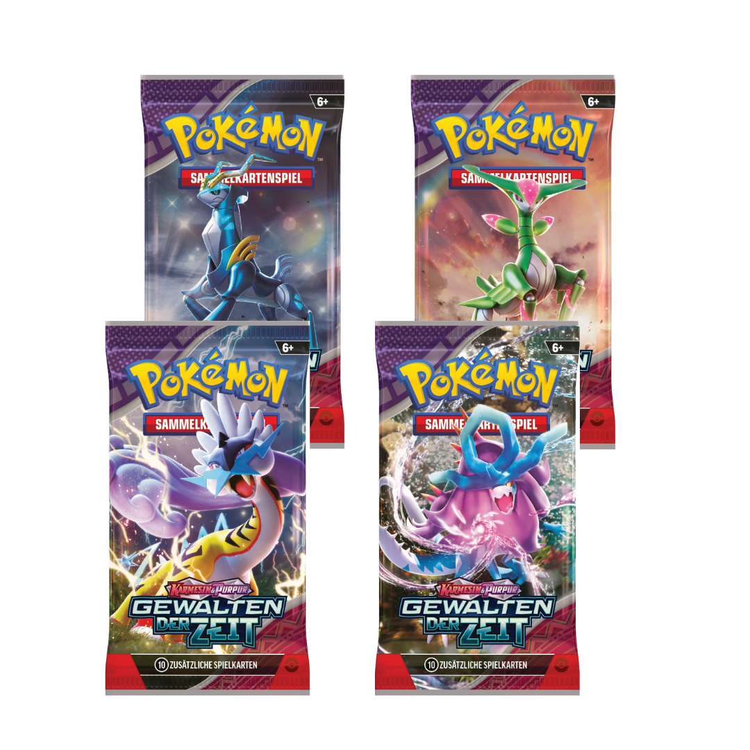 Pokémon CCG dt.: Karmesin & Purpur Gewalten der Zeit Booster Display (KP05)