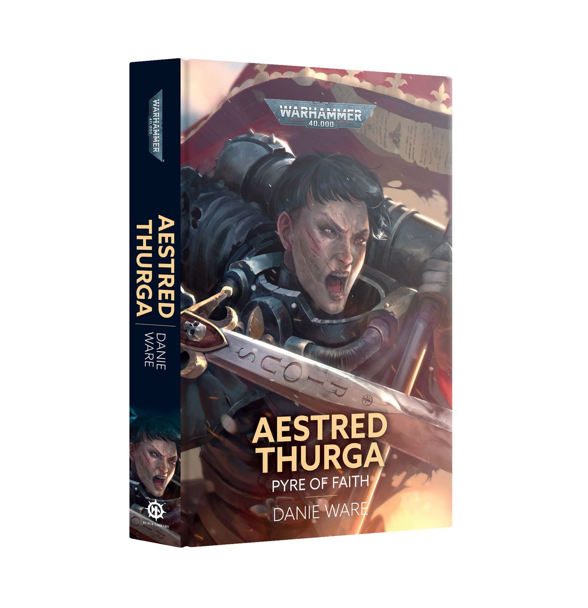 Warhammer 40k Novel: Aestred Thurga - Pyre of Faith HB Sci-fi, Schwert, Rüstung, Feuer, Warhammer