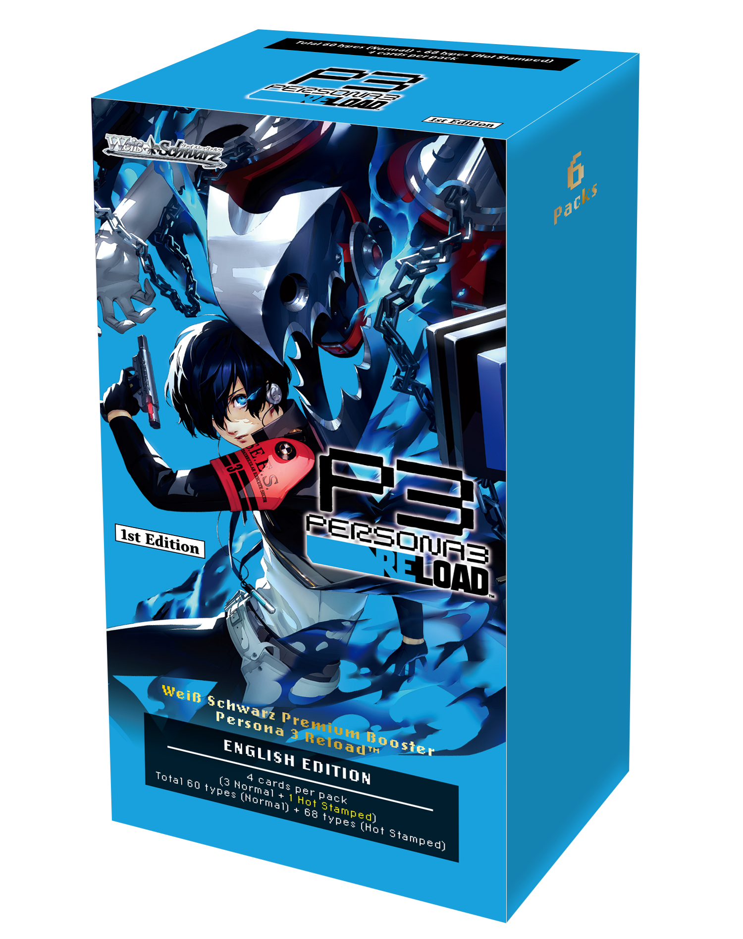 Weiß Schwarz CCG: Persona 3 Reload Premium Booster Display (6) Weiß Schwarz CCG: Persona 3 Reload Premium Booster Display (6)