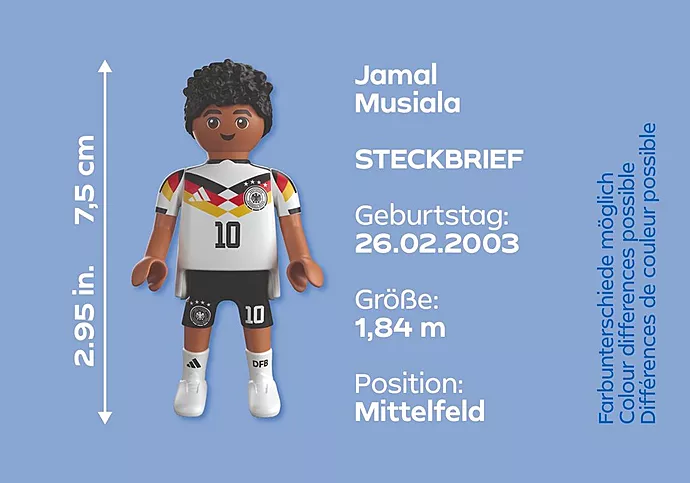 Playmobil: DFB - Jamal Musiala Playmobil: DFB - Jamal Musiala