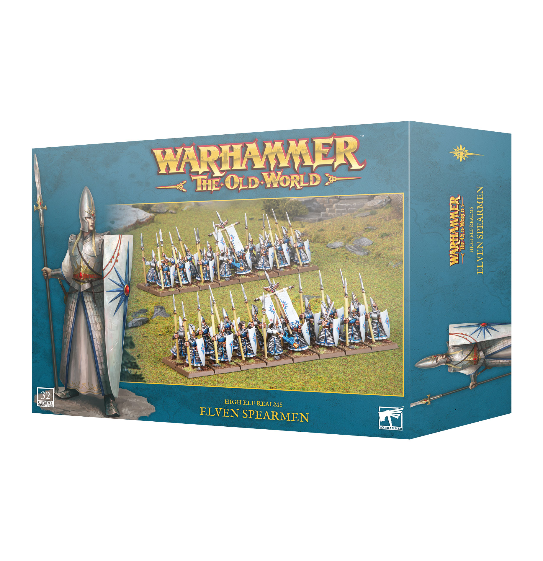Warhammer: The Old World High Elf Realms - Elven Spearman