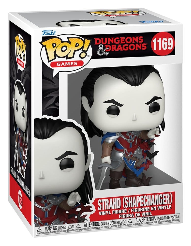Dungeons & Dragons: POP Strahd Shapechanger (1169) Dungeons & Dragons, Figur, Vinyl, Strahd (Shapechanger), Pop! Games