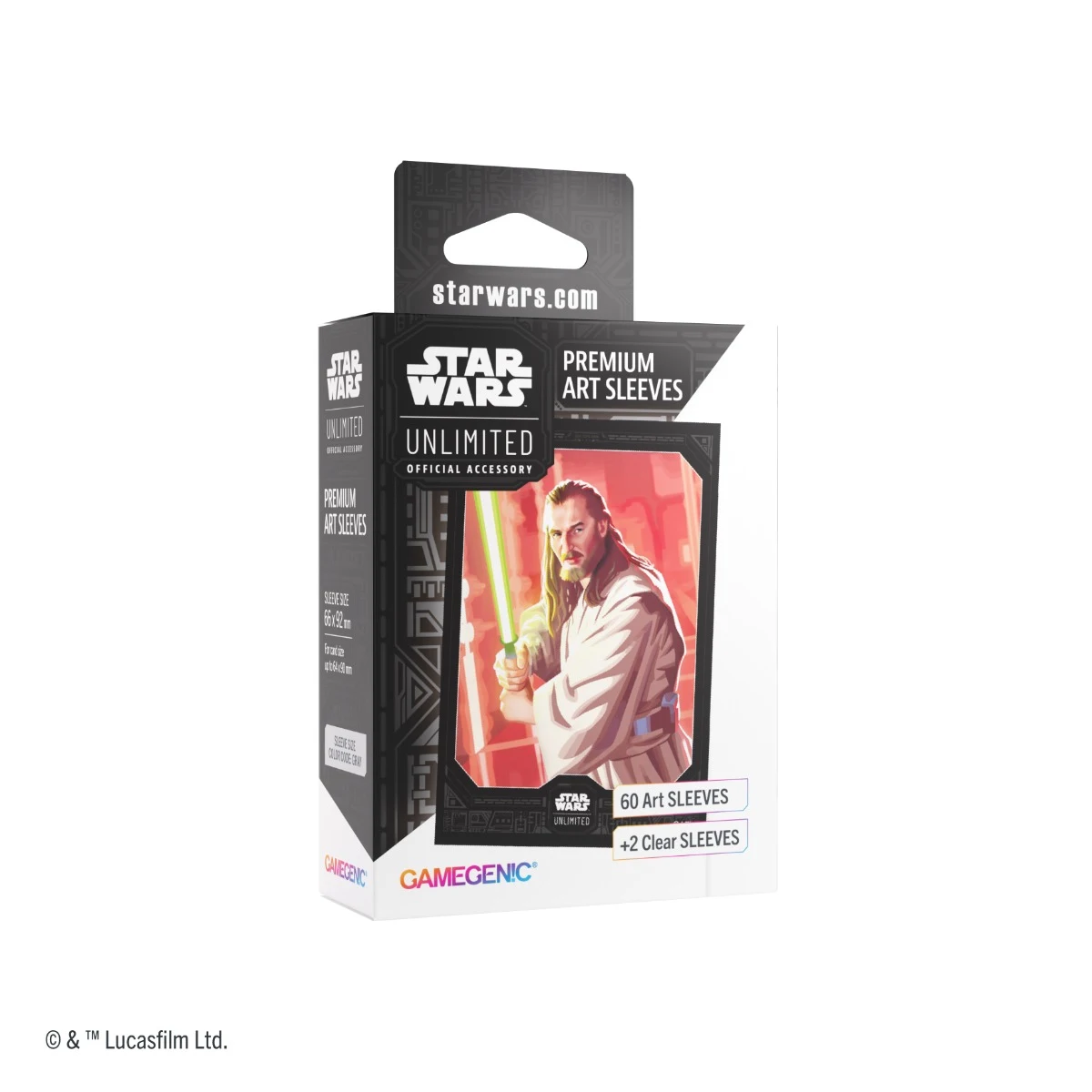 Star Wars Unlimited CCG: Supply - Art Sleeves Qui-Gon Jinn Star Wars Unlimited CCG: Supply - Art Sleeves Qui-Gon Jinn
