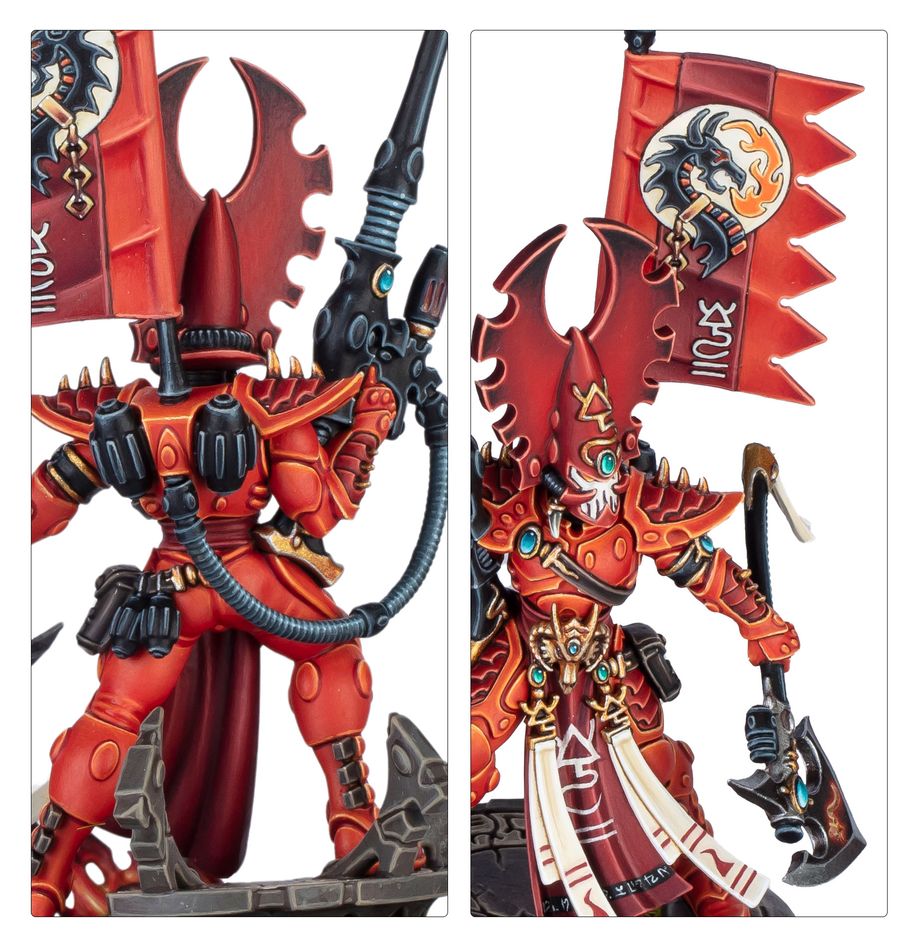 Warhammer 40k: Aeldari - Fuegan, the Burning Lance Warhammer 40k: Aeldari - Fuegan, the Burning Lance