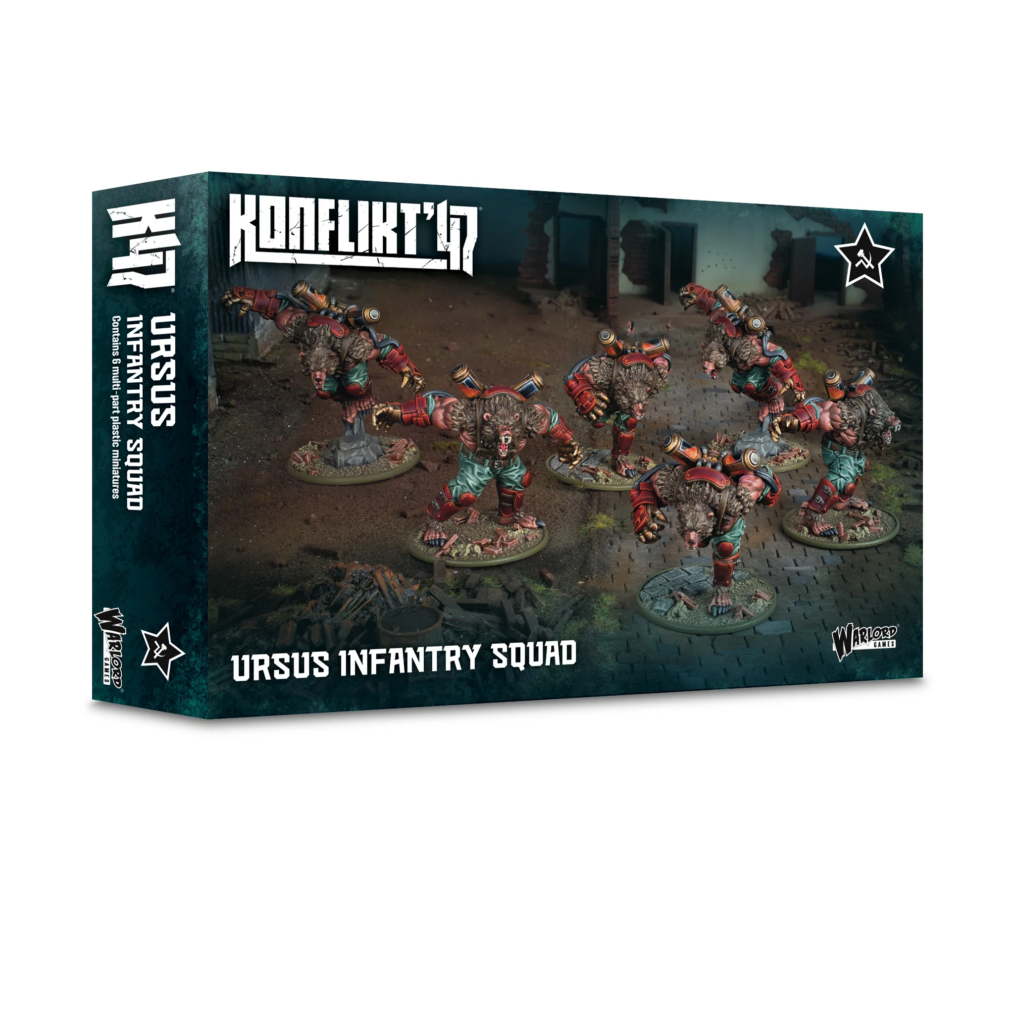 Konflikt '47: Ursus Infantry Squad Orsus Infantry Squad, Miniaturen, Wargaming, Tubes, Gretches