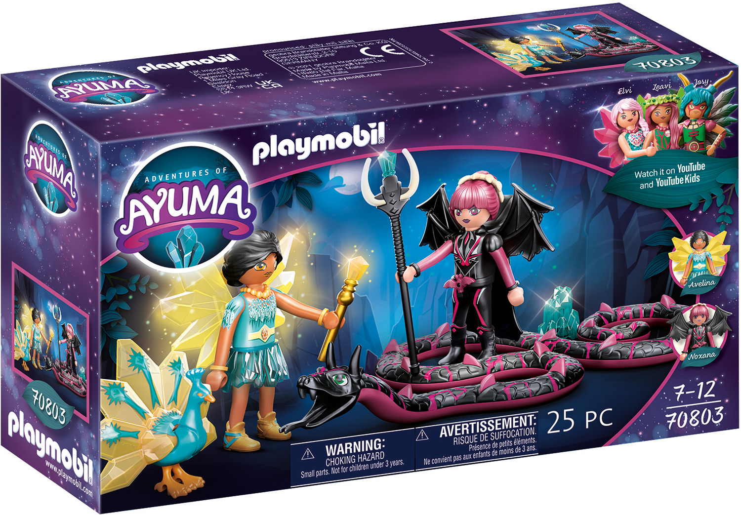 Playmobil: Adventures of Ayuma - Crystal Fairy und Bat Fairy mit Seelentieren