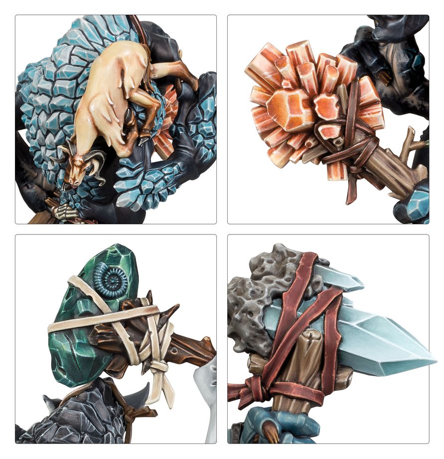 figurine, figurine-waffe, drachen-schuppe, felsen-waffe, stein-äxte