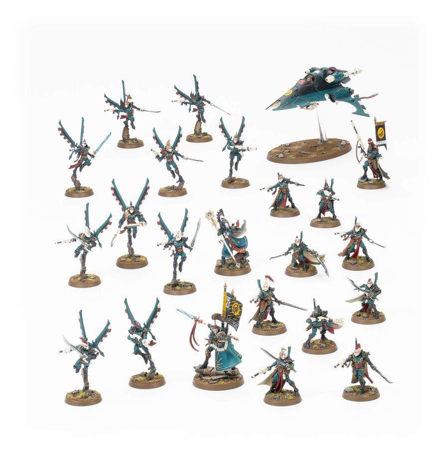 Warhammer 40K: Aeldari - Battleforce Eldritch Raiders Spielzeug, Figur, Person
