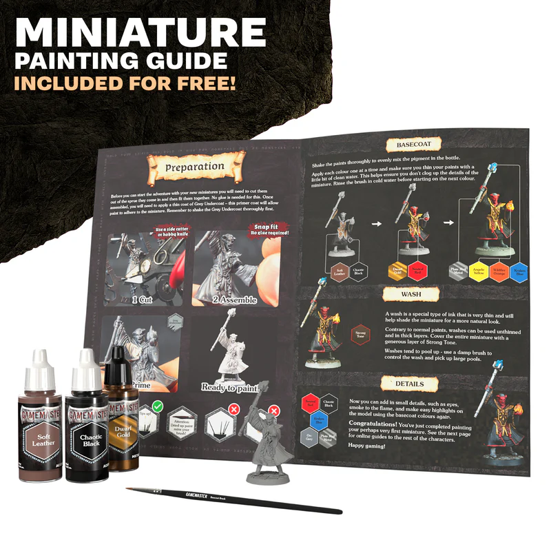 Army Painter: Gamemaster - Adventure Starter Role-Playing Paint Set Army Painter: Gamemaster - Adventure Starter Role-Playing Paint Set
