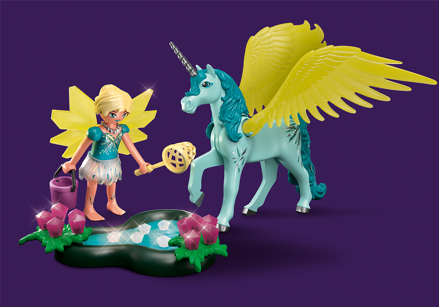 Playmobil: Adventures of Ayuma - Crystal Fairy mit Einhorn