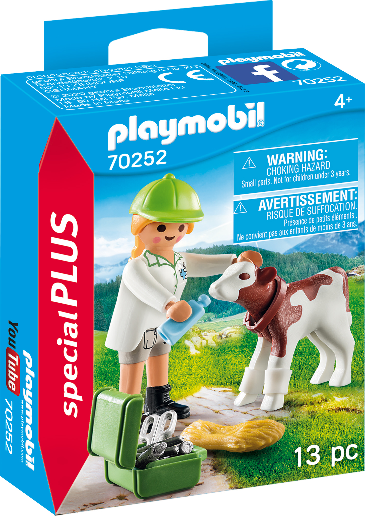 Playmobil: Special Plus - Tierärztin mit Kälbchen