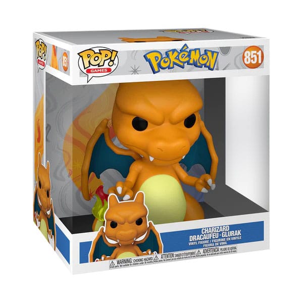 Pokémon: POP Glurak (Super size) (851)