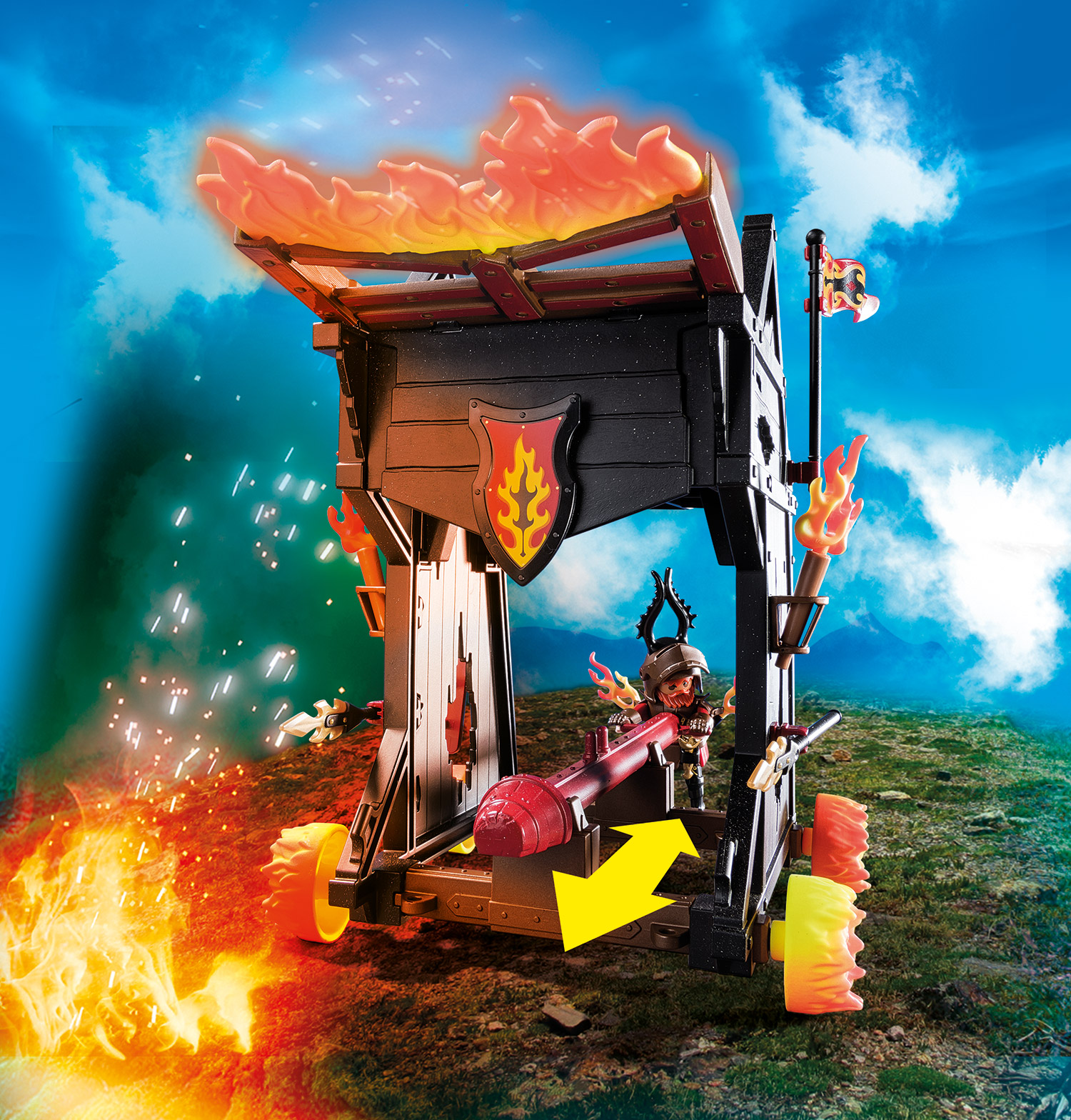 Playmobil: Novelmore - Burnham Raiders Feuerrammbock Playmobil: Novelmore - Burnham Raiders Feuerrammbock