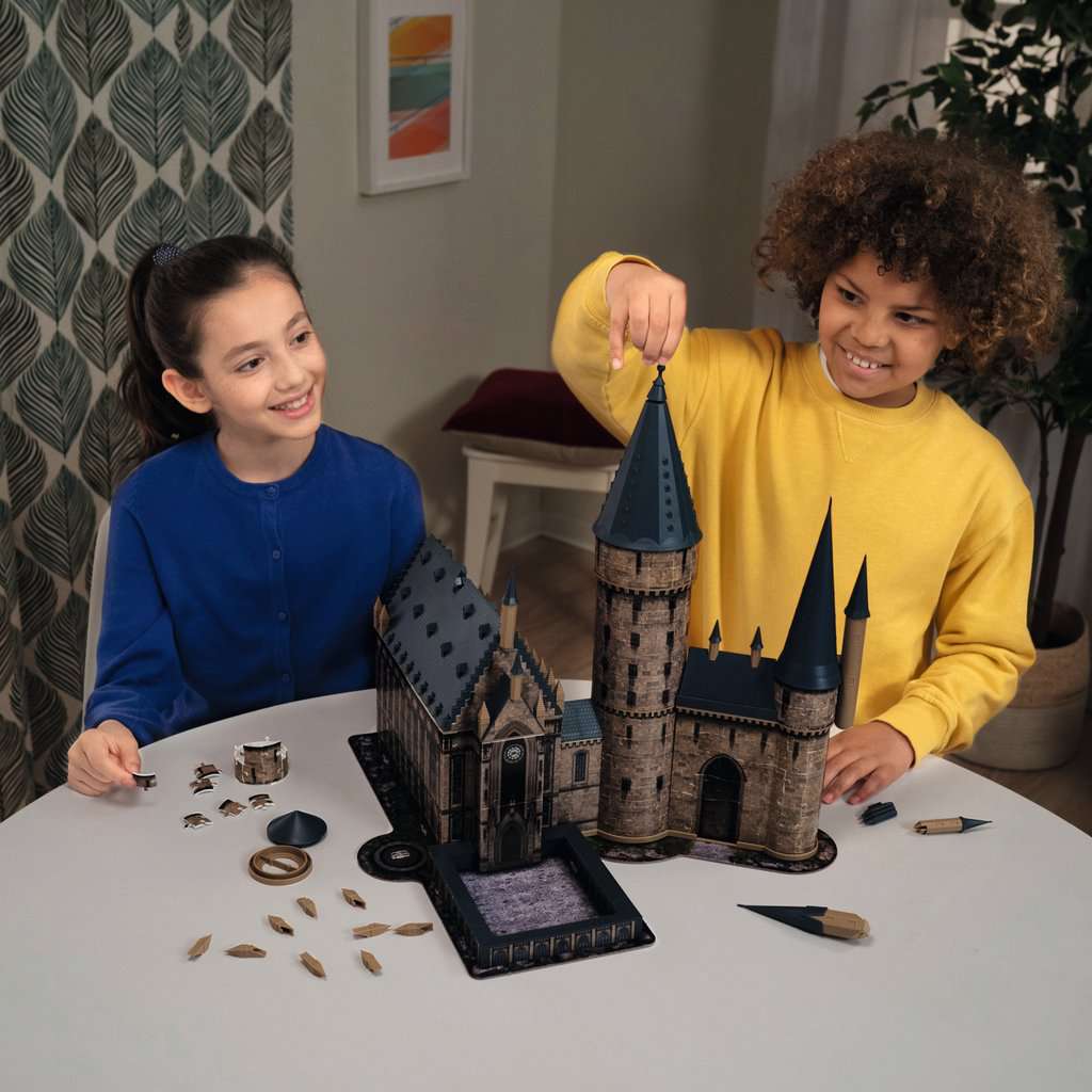 Harry Potter: Puzzle 3D Hogwarts Schloss Die Große Halle