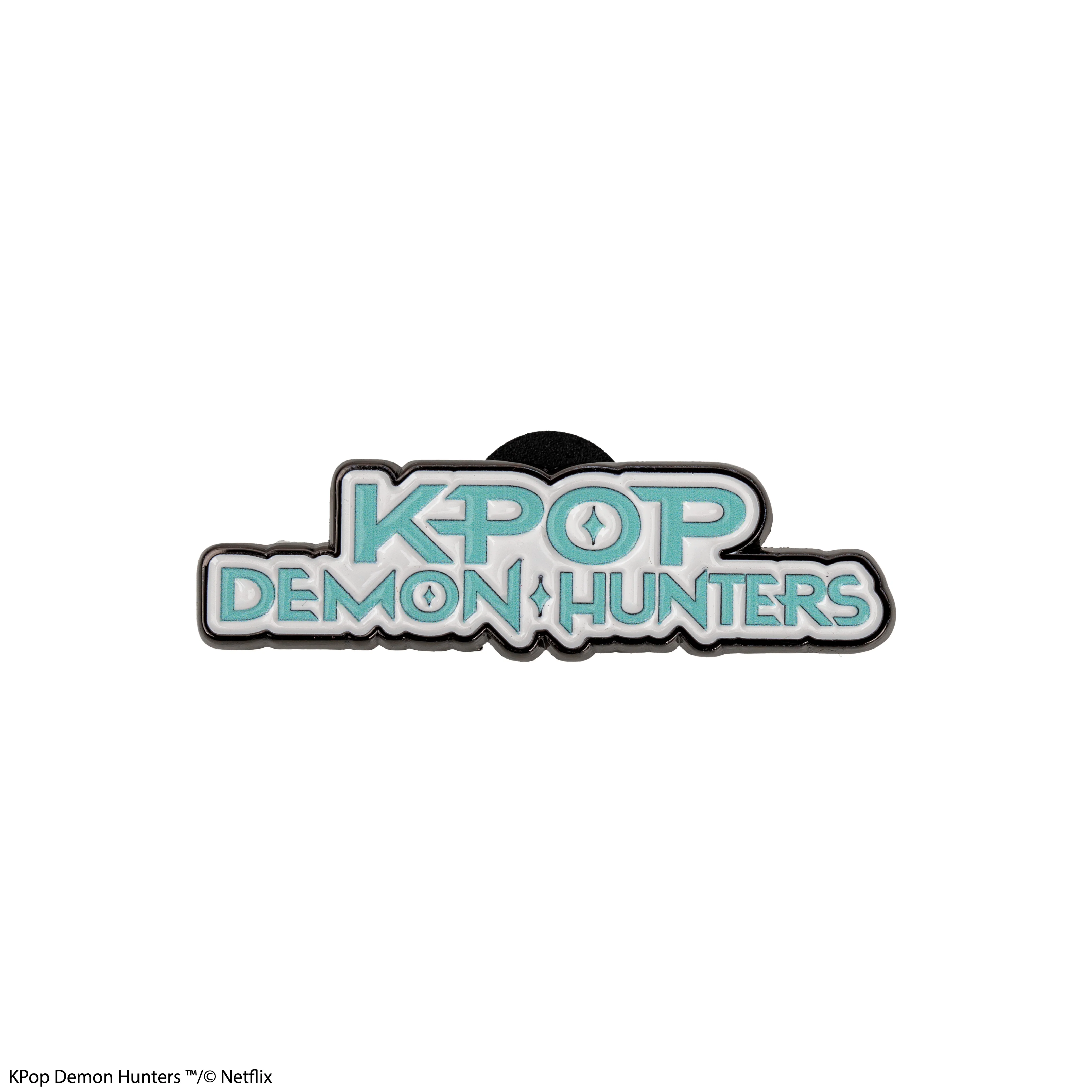 K-Pop Demon Hunters: Pin K-Pop Demon Hunters Schriftzug