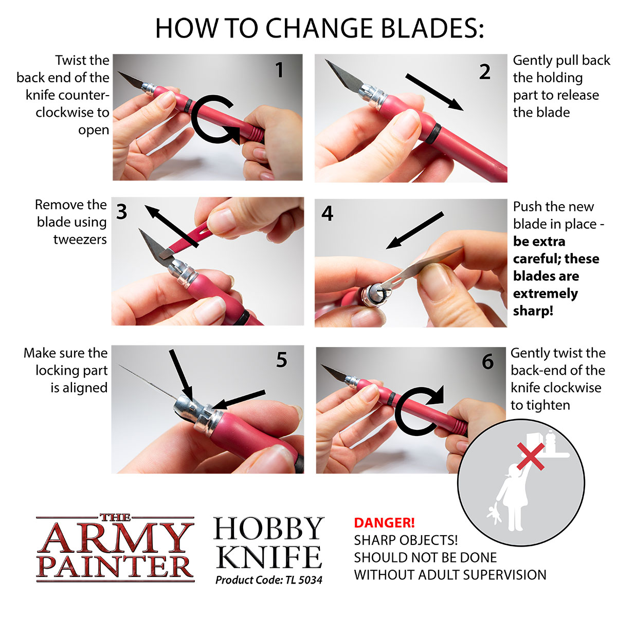 Army Painter: Tool - Hobby Knife