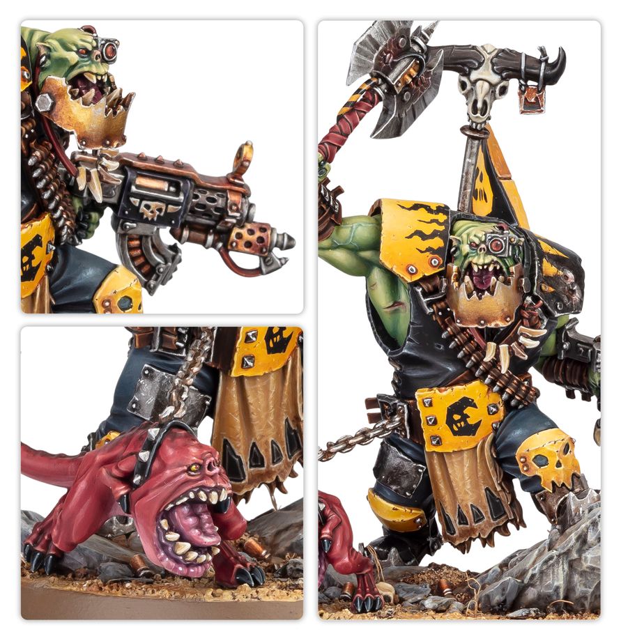 Ork, Krieger, Spezialfigur, Waffen, Dämonen